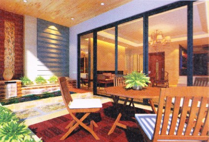 陽(yáng)臺(tái)宜選擇柚木家具